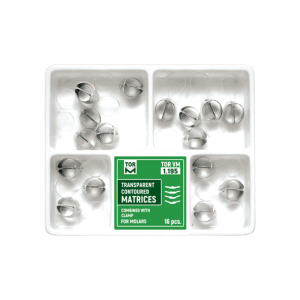 matriz transparente preformada molares x 16 und tor vm